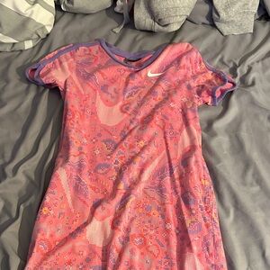 Nike Pink and Purple Kids Dress